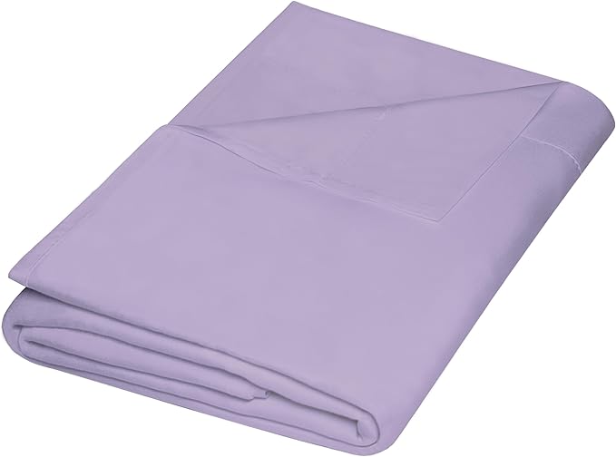 ZPECC Queen Flat Sheet Only 1 Pack, Durable Lavender Top Bed Sheets by ZPECC-ABrandThatHasBeenFocusedOnBabyProductsFor18Years