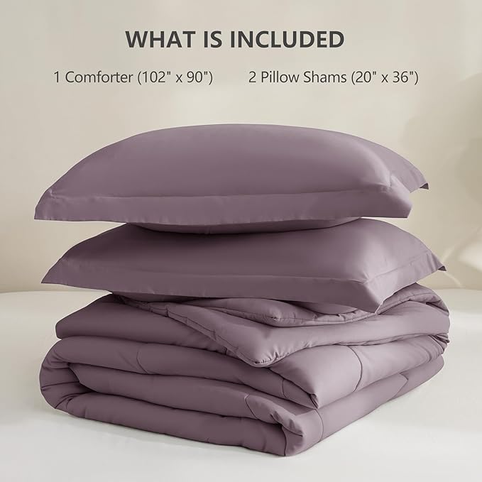 CozyLux King Size Comforter Set - Image 6