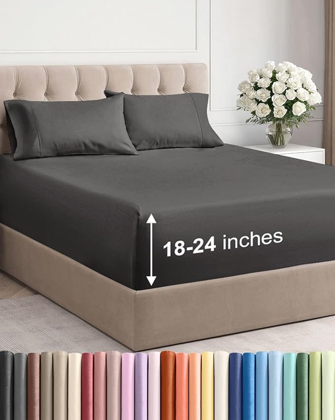 Extra Deep Cal King Sheet Set by CGKUnlimited