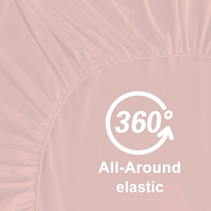 Hotella 100% Microfiber Twin Size Fitted Sheet Only, Ultra Soft Hotel Quality - Image 5