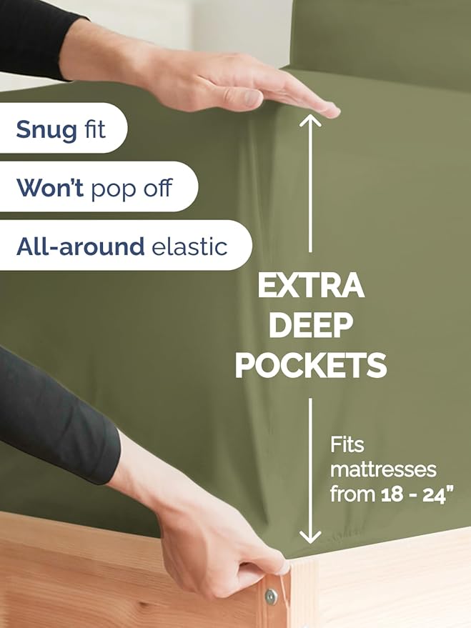 Extra Deep King Sheet Set - Image 3