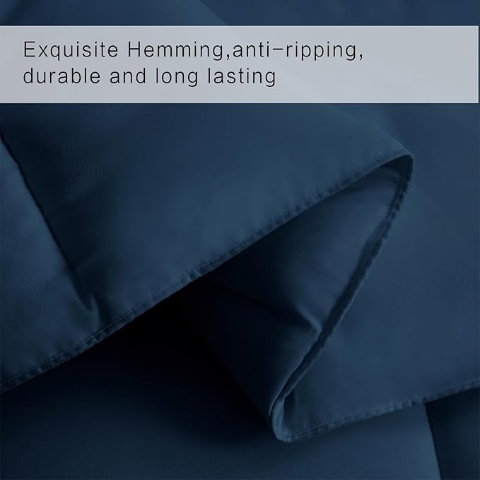 COHOME Premium Queen Size Comforter, All-Season Quilted Down Alternative Duvet - Image 5