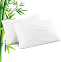 Pillowcases Queen Size 2 Pack, Cooling Viscose from Bamboo Pillow Cases by JamRest