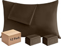 Pillowcases King 12 Pack, 20x36 Pillow Cases by Culve