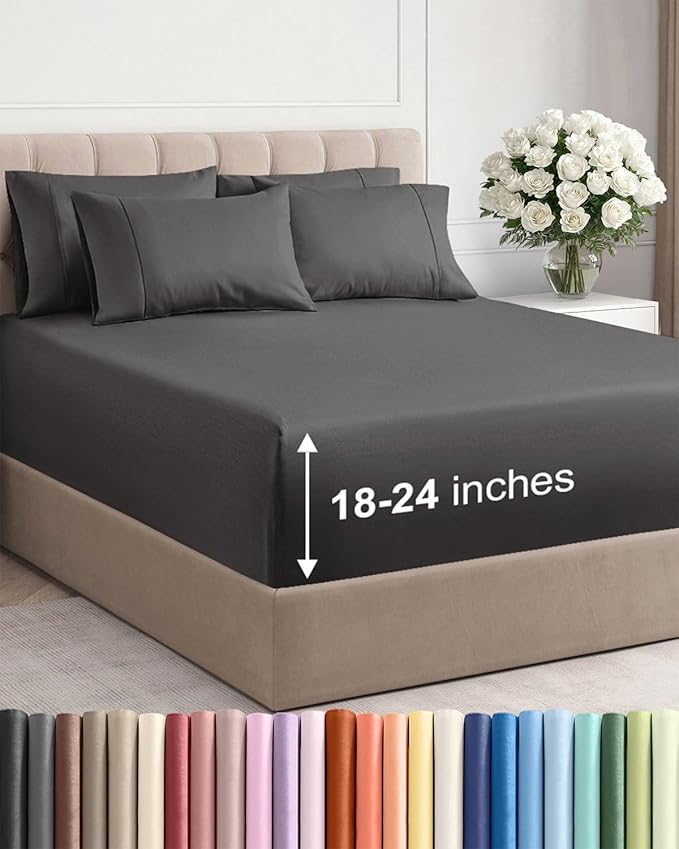 Extra Deep King Sheet Set by CGKUnlimited