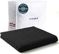 YnM 12lbs Weighted Blanket for Adults, Cotton Heavy Bed Throw Blanket by YNM