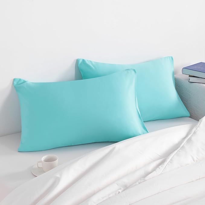 NTBAY King Pillow Cases Set of 2, 2 Pack Brushed Microfiber 20x36 Pillow Cases - Image 2