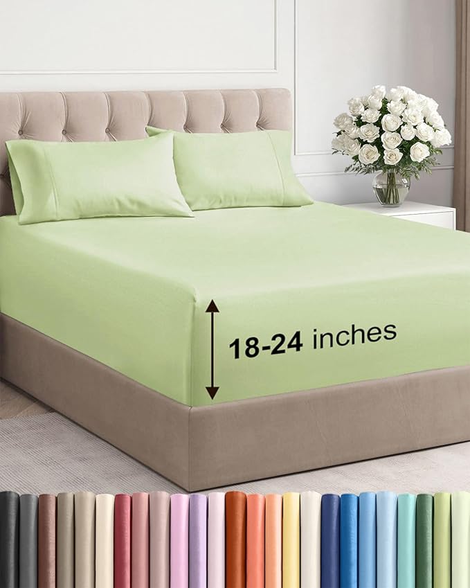 Extra Deep Queen Sheet Set by CGKUnlimited