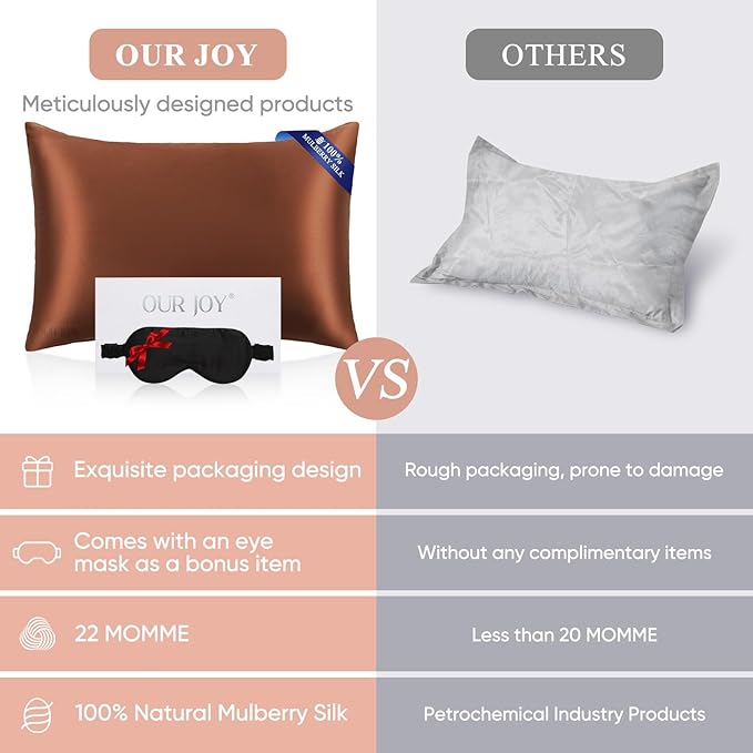 100% Mulberry Silk Pillowcase 22 Momme - Image 7