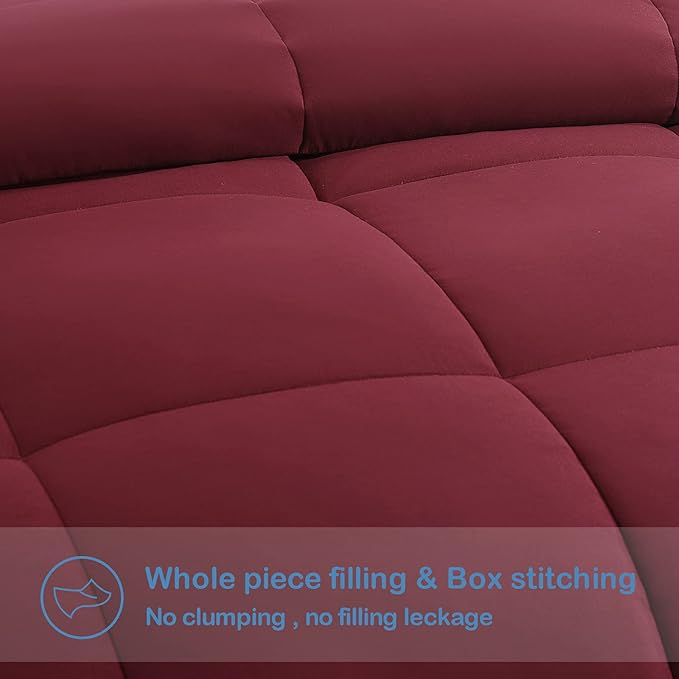 EASELAND King Size Down Alternative Comforter - Image 3