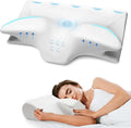 Cervical Pillow for Neck Pain Relief, Cooling Contour Memory Foam Pillows by SUFOR