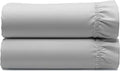2 King Fitted Sheets, 400 Thread Count 100% Cotton Sateen, King Size Fitted by CaliforniaDesignDen
