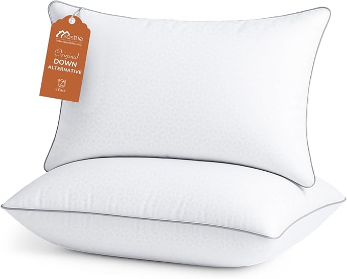 Sasttie King Size Pillows Set of 2, Bed Pillows by SASTTIE