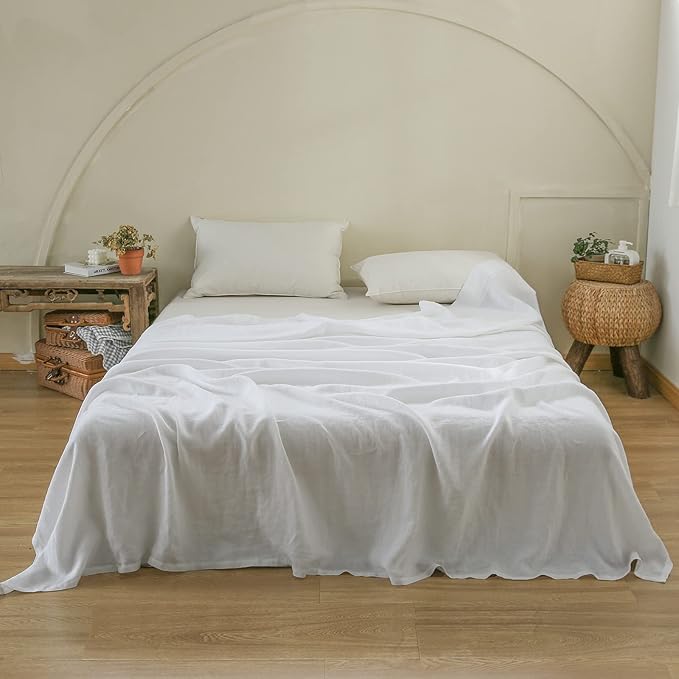 Simple&Opulence French Linen Flat Sheet - Image 7