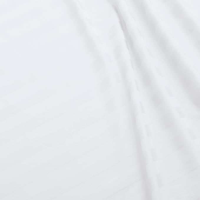 Flat Sheet Only Cal King Size, 400 TC 100% Egyptian Cotton Flat Sheet Striped - Image 5