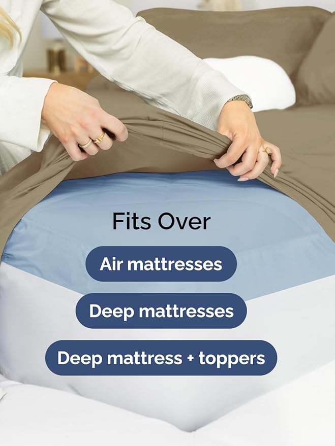 Extra Deep Queen Fitted Sheet - Image 6