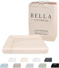Bella Coterie Luxury Bamboo Viscose Queen Size Fitted Sheet Only | 100% by BC