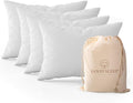 Set of 4 Pillow Cases Queen Standard, 800 TC 100% Egyptian Cotton, Silky Soft by GoodSleepBedding