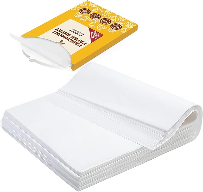 Katbite Parchment Paper, Heavy Duty 12x16 inches Baking Paper, 300 Sheets by katbite