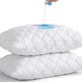 UNILIBRA 2 Pack Waterproof Pillow Protector Quilted Queen Size by Unilibra