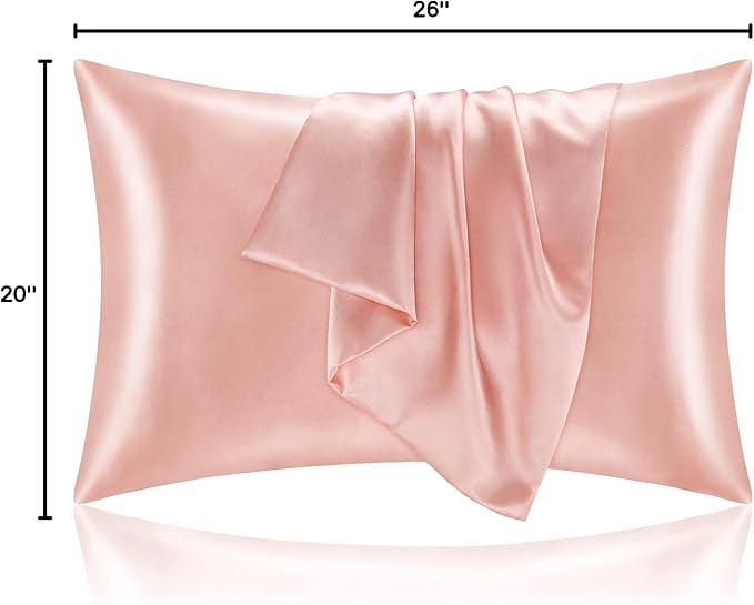 BEDELITE Satin Pillowcase for Hair and Skin, Super Soft and Cooling Similar to - Image 9