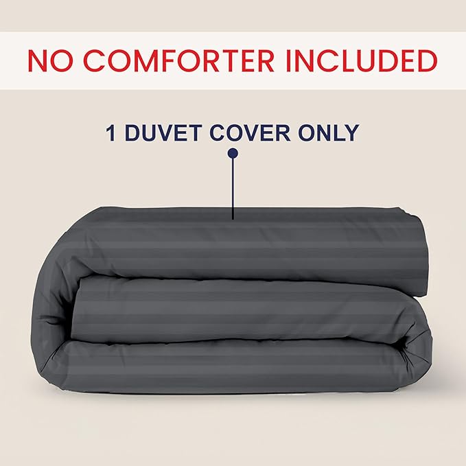 Kotton Culture 1 Pc King Size Duvet Cover Only -100% Egyptian Cotton 600 Thread - Image 2