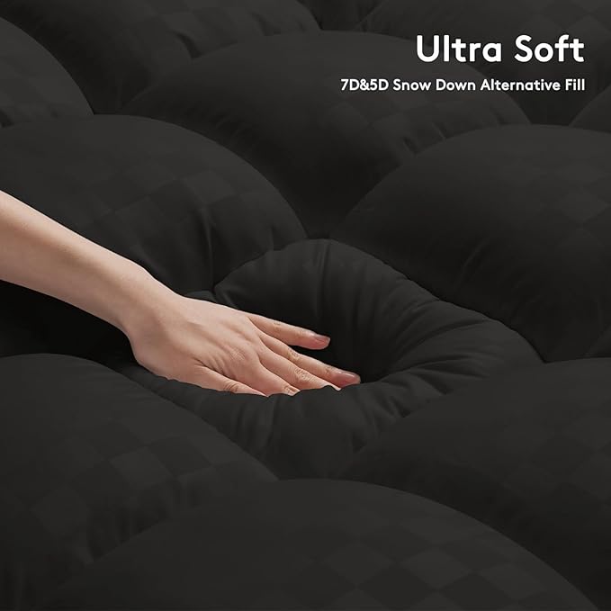 SameBed Mattress Topper Queen, Extra Thick Mattress Pad Cover - Image 3