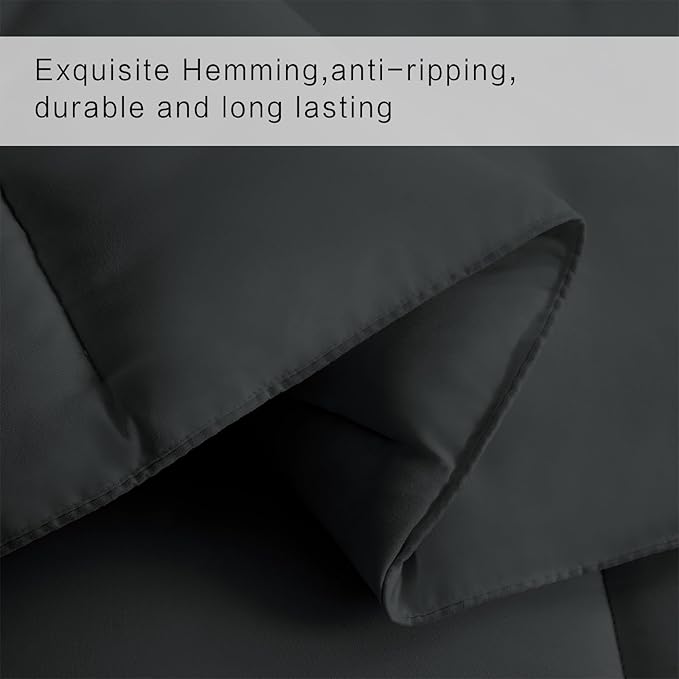 COHOME Premium Queen Size Comforter, All-Season Quilted Down Alternative Duvet - Image 4