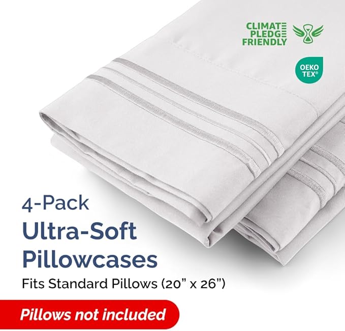Standard Pillow Cases Set of 4 - Image 2