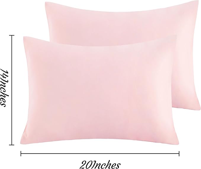 NTBAY Toddler Pillow Cases Set of 2, 2 Pack Brushed Microfiber 14x20 Pillow - Image 3