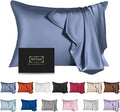 Mulberry Silk Pillowcase for Hair and Skin, Queen Size Cooling Silk Pillow Case by SIYUAN