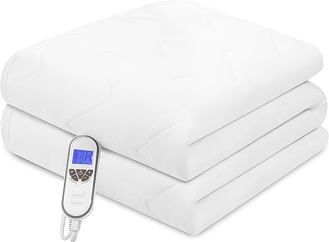 Bwarm Premium Multi-Zone Electric Heated Mattress Pad Twin XL Size, 9 Heat - Image 7