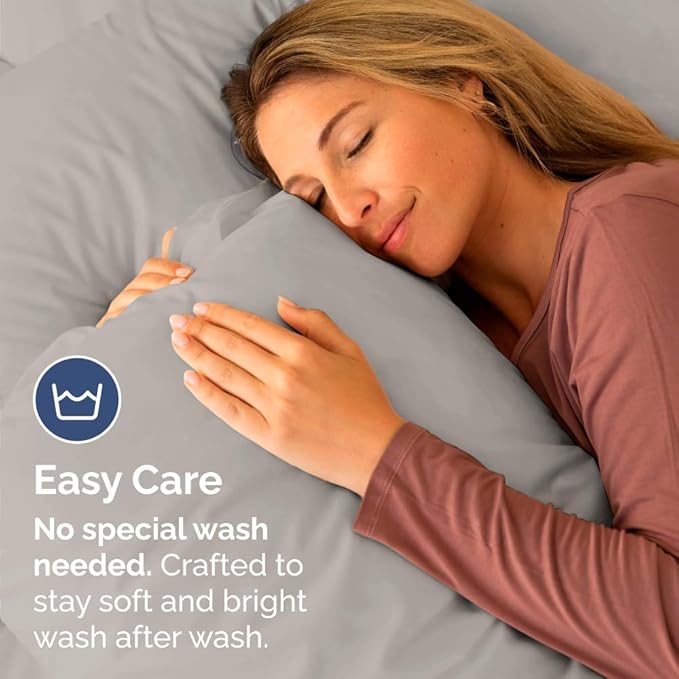Body Pillowcases Set of 4-20x54 Long Body Pillow Case - Image 5