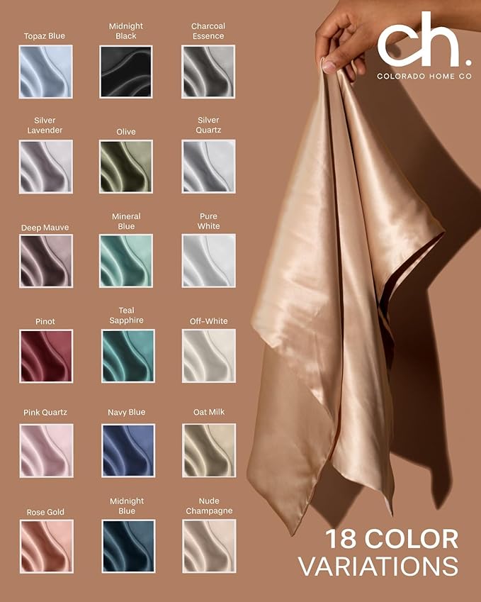 Colorado Home Co Mulberry Silk Pillowcase - Image 3