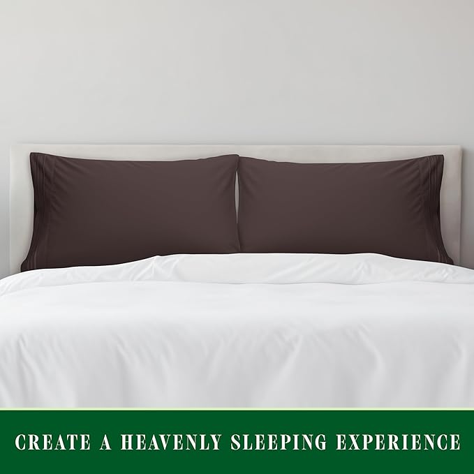 Elegant Comfort Luxury Ultra-Soft 2-Piece Pillowcase Set - Image 3