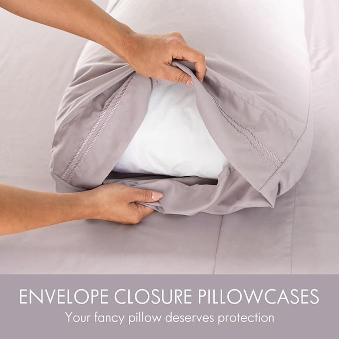 ClevaHome Queen Size Sheet Set - Image 3