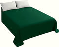 Sfoothome Blackish Green Sheet, Ultra Soft and Comfortable Microfiber Top Sheet by Sfoothome