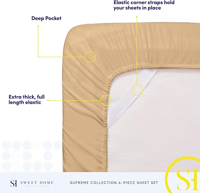 Queen Size Bed Sheets - Image 5