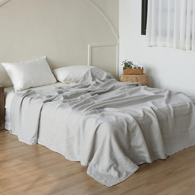 Simple&Opulence French Linen Flat Sheet - Image 7