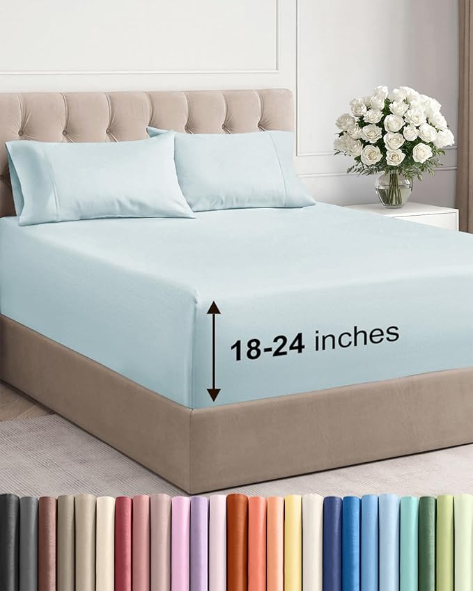 Extra Deep Cal King Sheet Set by CGKUnlimited