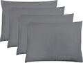 ZPECC Dark Gray Pillow Cases King Size Set of 4, 20x36 Envelope Closure by ZPECC-ABrandThatHasBeenFocusedOnBabyProductsFor18Years