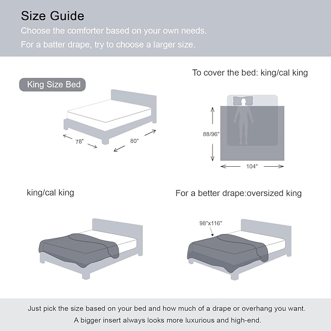 Homelike Moment Oversized King Comforter - Image 6