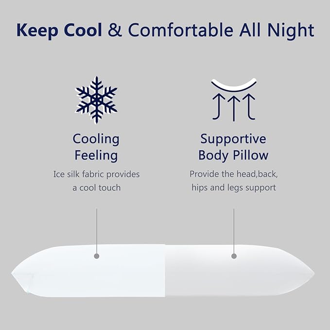 DOWNCOOL Large Body Pillow Insert - Image 4