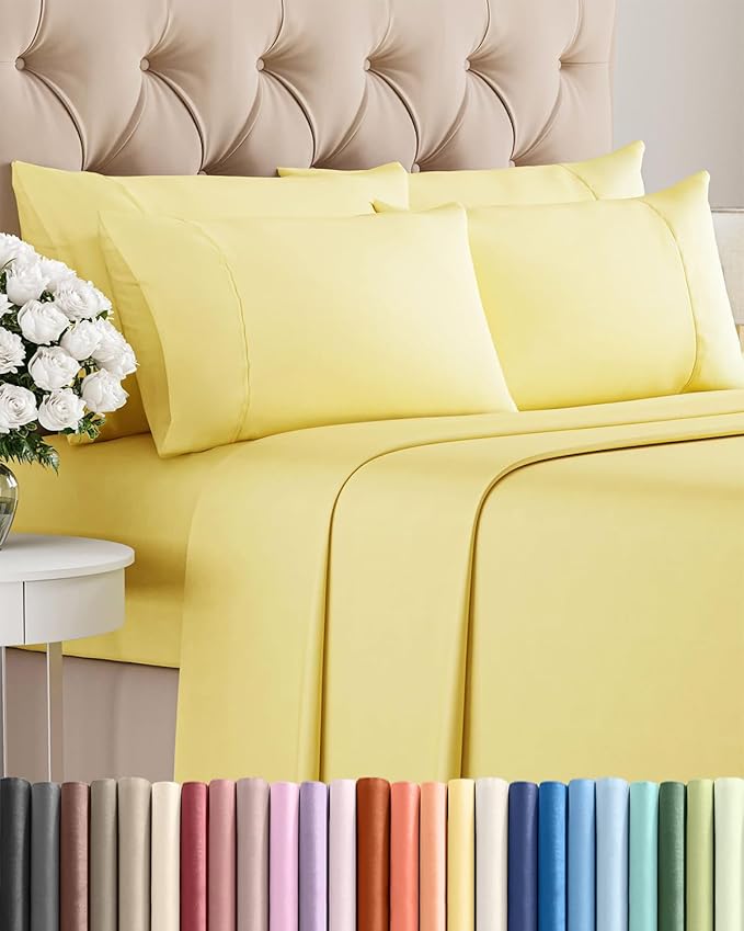 King 6 Piece Sheet Set by CGKUnlimited