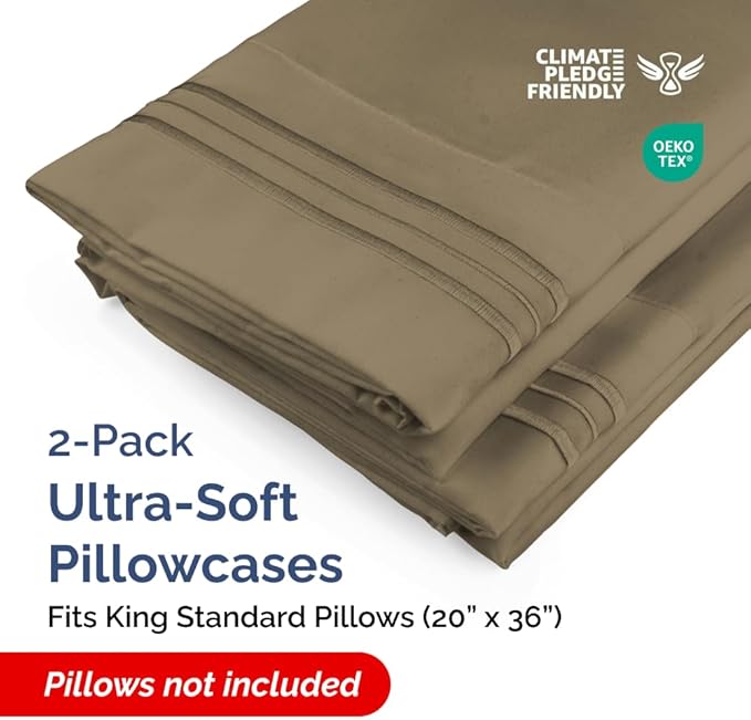 King Standard Pillow Cases Set of 2 - Image 2