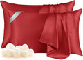 THXSILK Set of 2 100% Pure Mulberry Silk Pillowcase by THXSILK