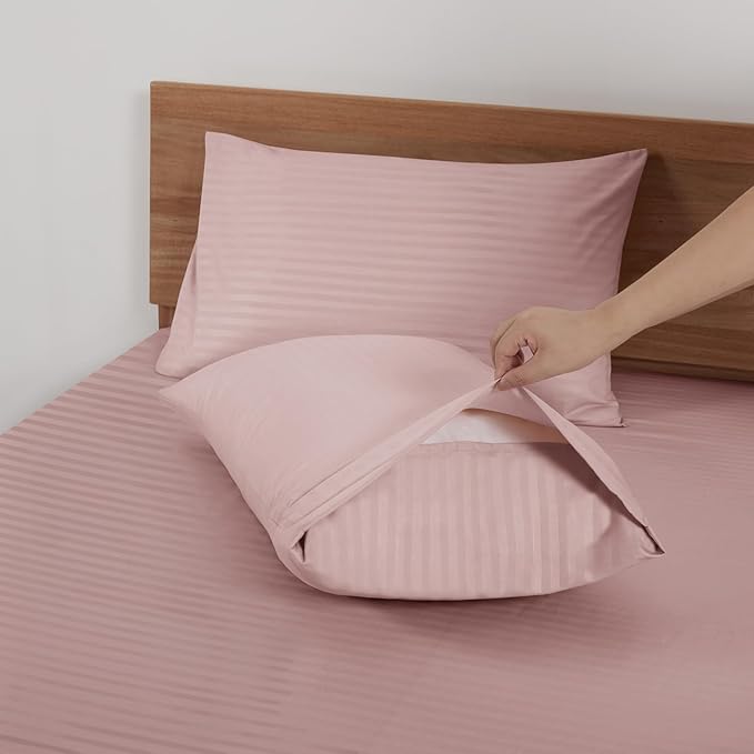 Mejoroom Striped Twin Sheet Set - Image 4