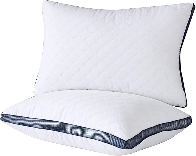 Meoflaw Pillows for Sleeping, Luxury Hotel Pillows Queen Size Set of 2 by Meoflaw