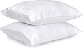 LINENWALAS 100% Rayon Derived from Bamboo Silk Pillow Cases Set of 2, Soft by LINENWALAS