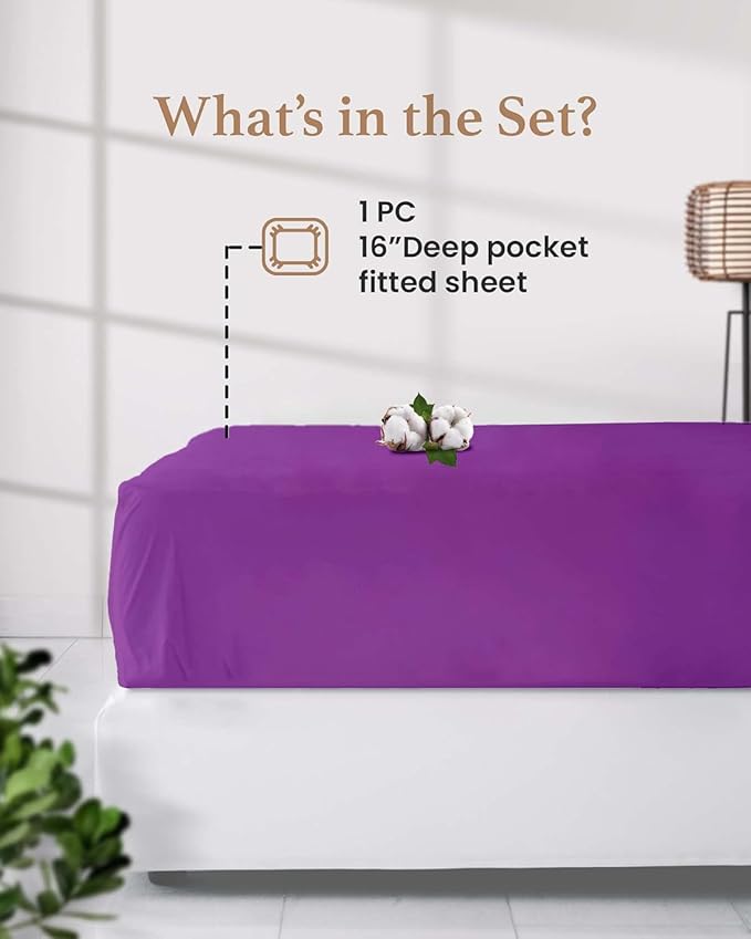 Good Sleep Bedding Queen Size Fitted Sheet Only - Image 3